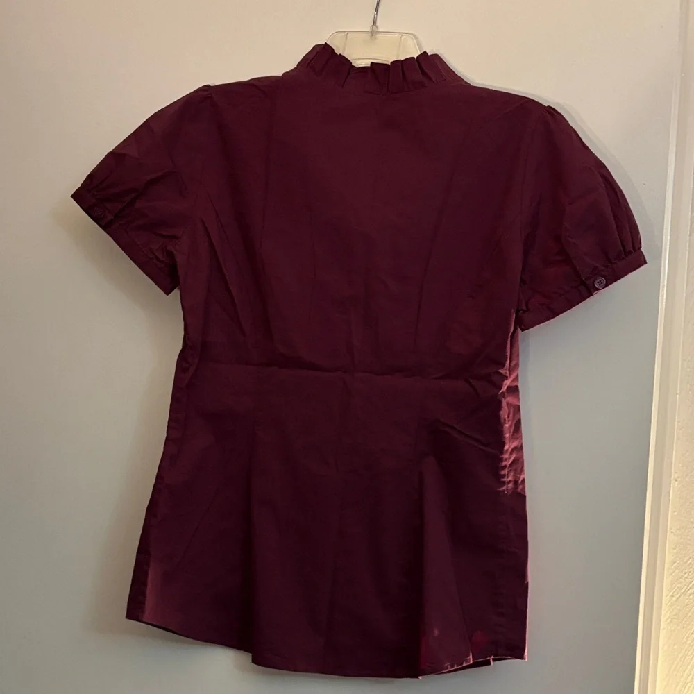 Women’s Ruffle Button Up - Picture 3 of 4